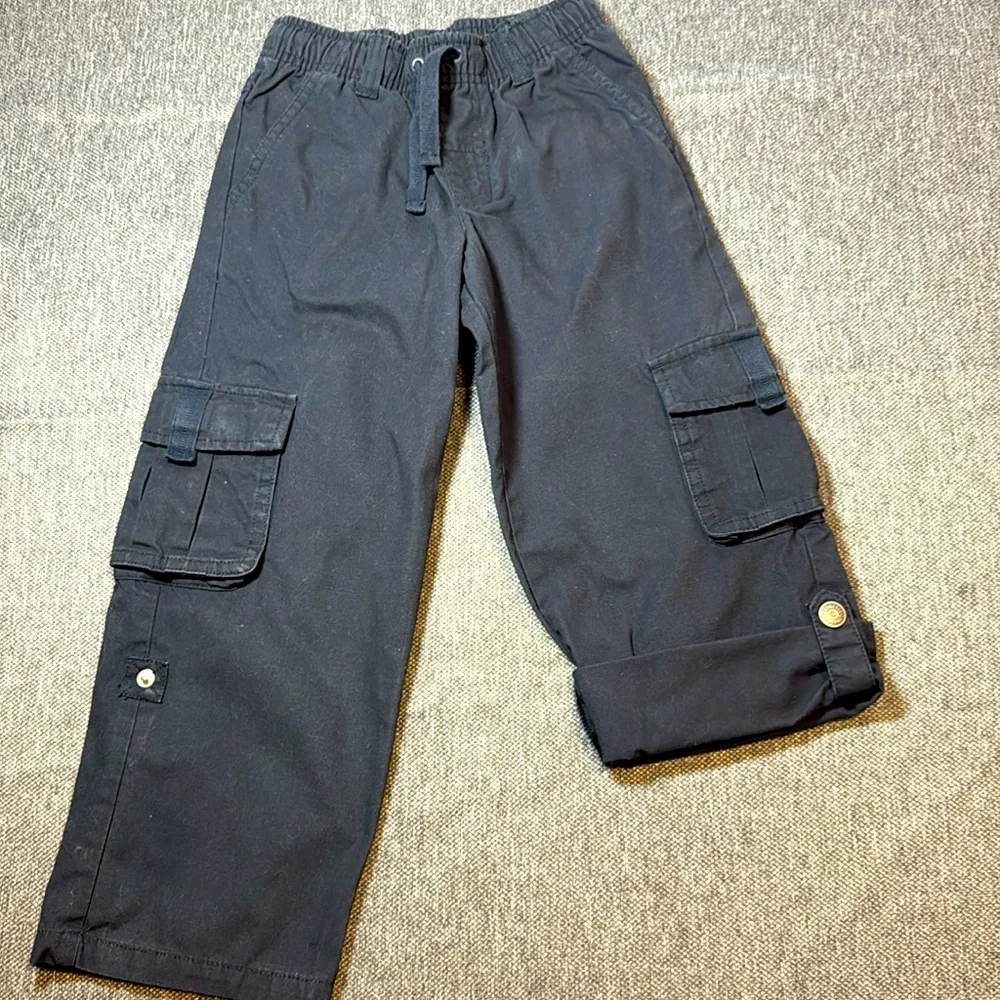 Kids -Boy’s Gymboree Navy Pants With Polo Shirt Set size 5 - Picture 5 of 9